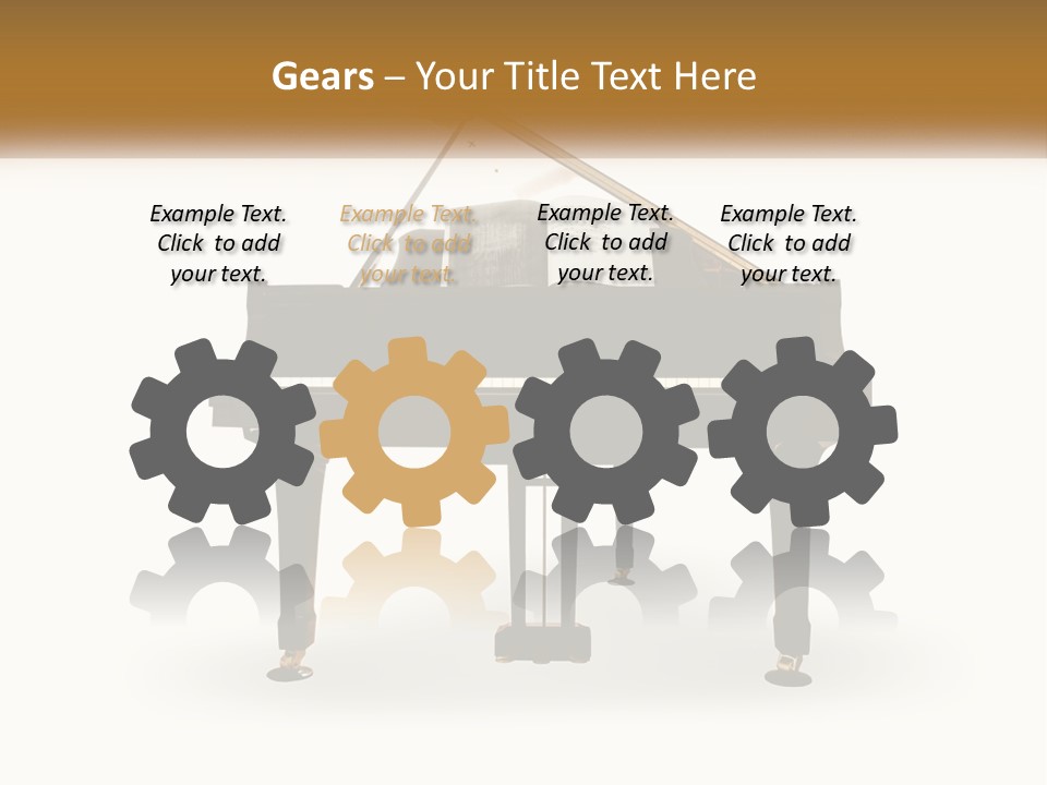 Shape Children Dessert PowerPoint Template