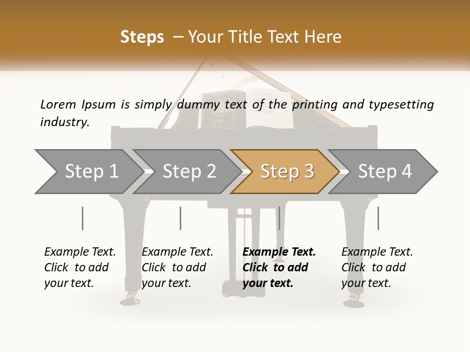 Shape Children Dessert PowerPoint Template