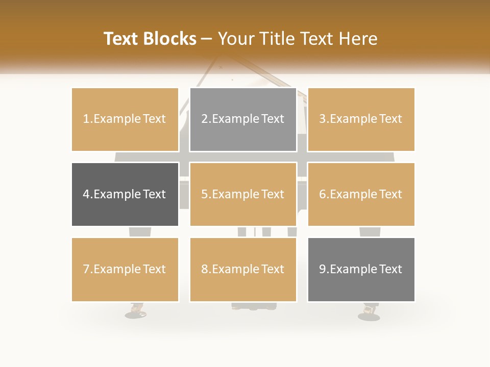 Shape Children Dessert PowerPoint Template