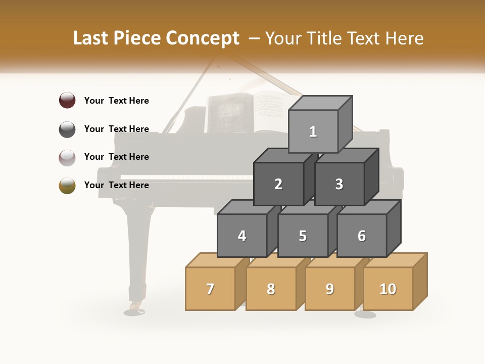 Shape Children Dessert PowerPoint Template