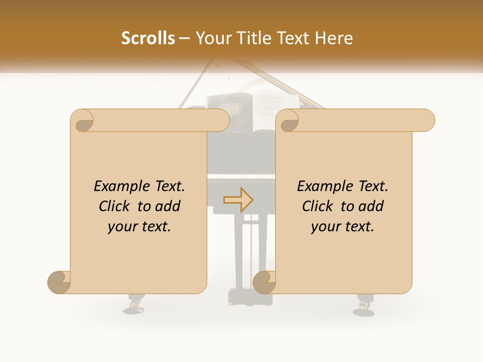Shape Children Dessert PowerPoint Template