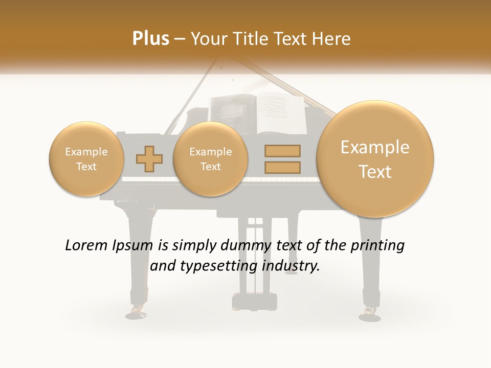Shape Children Dessert PowerPoint Template