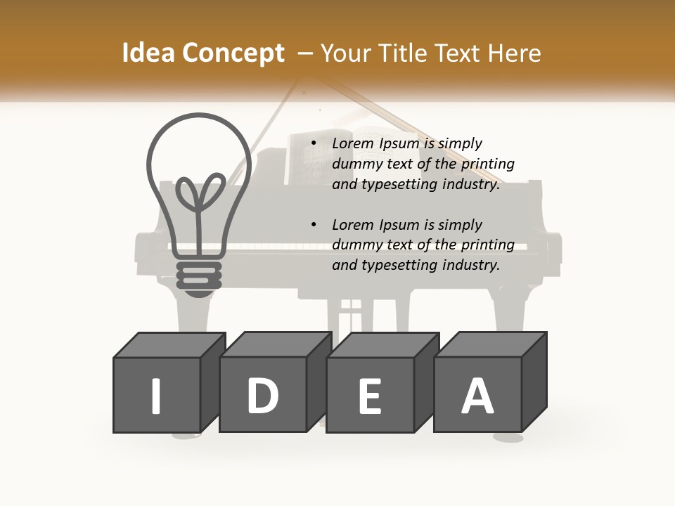 Shape Children Dessert PowerPoint Template