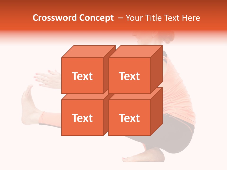 Icon Girl Decor PowerPoint Template