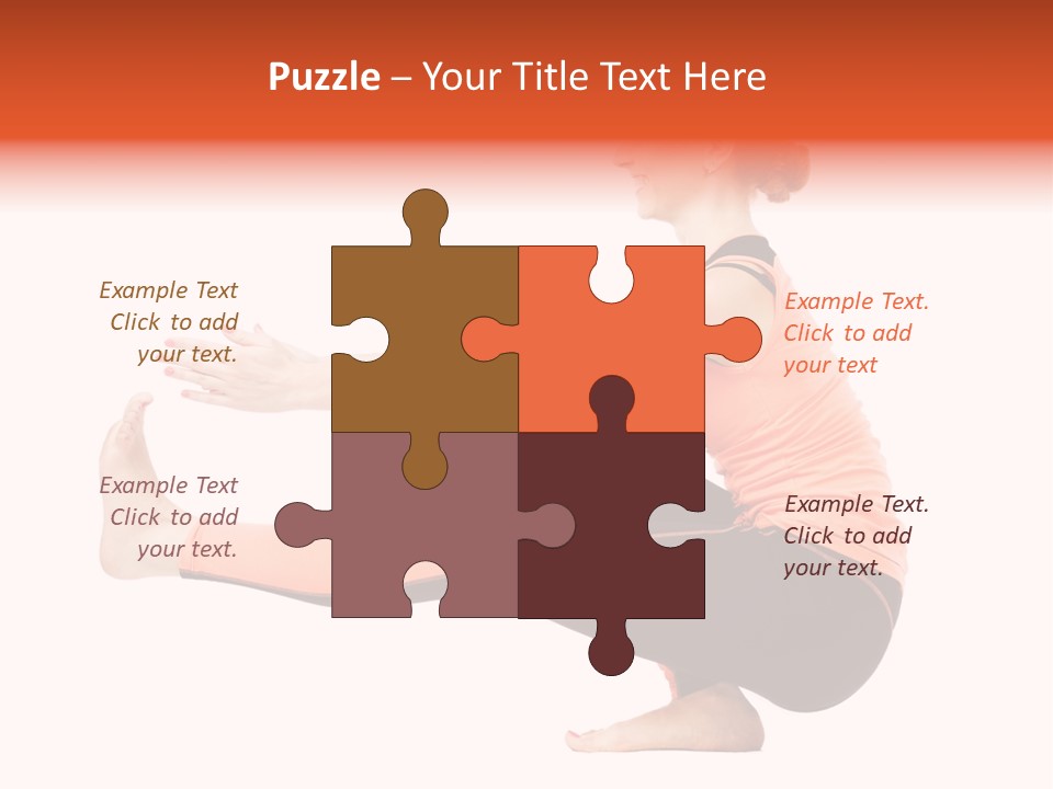 Icon Girl Decor PowerPoint Template