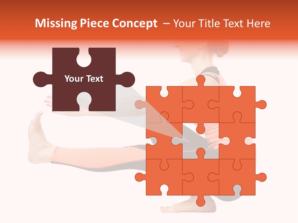 Icon Girl Decor PowerPoint Template