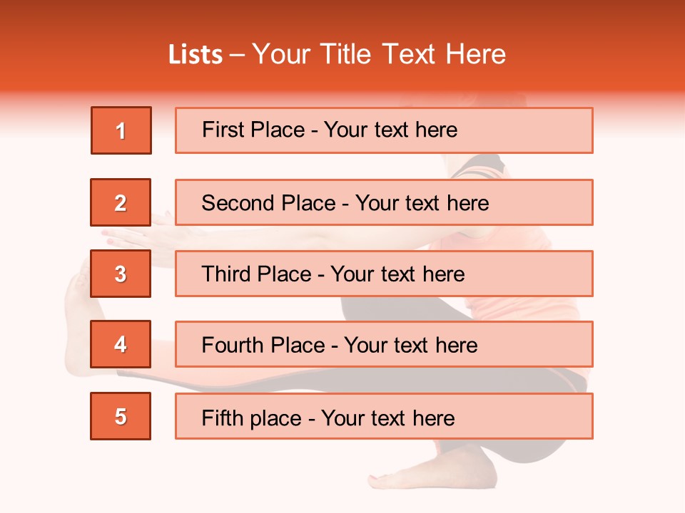 Icon Girl Decor PowerPoint Template