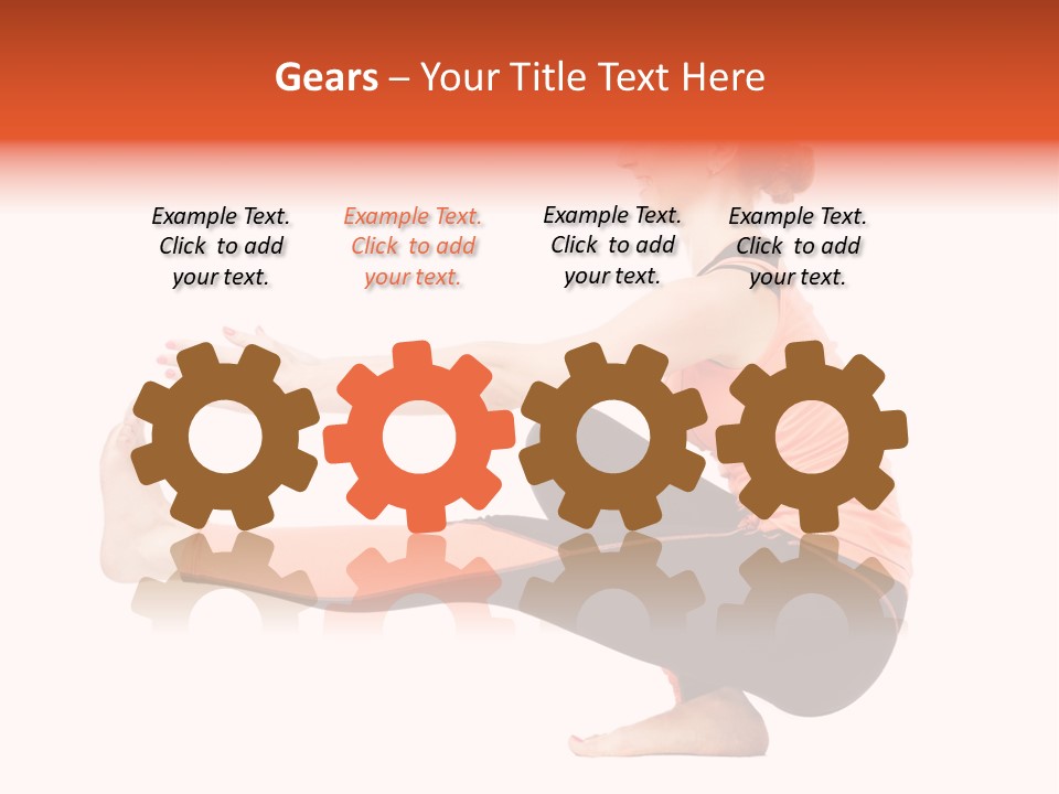 Icon Girl Decor PowerPoint Template