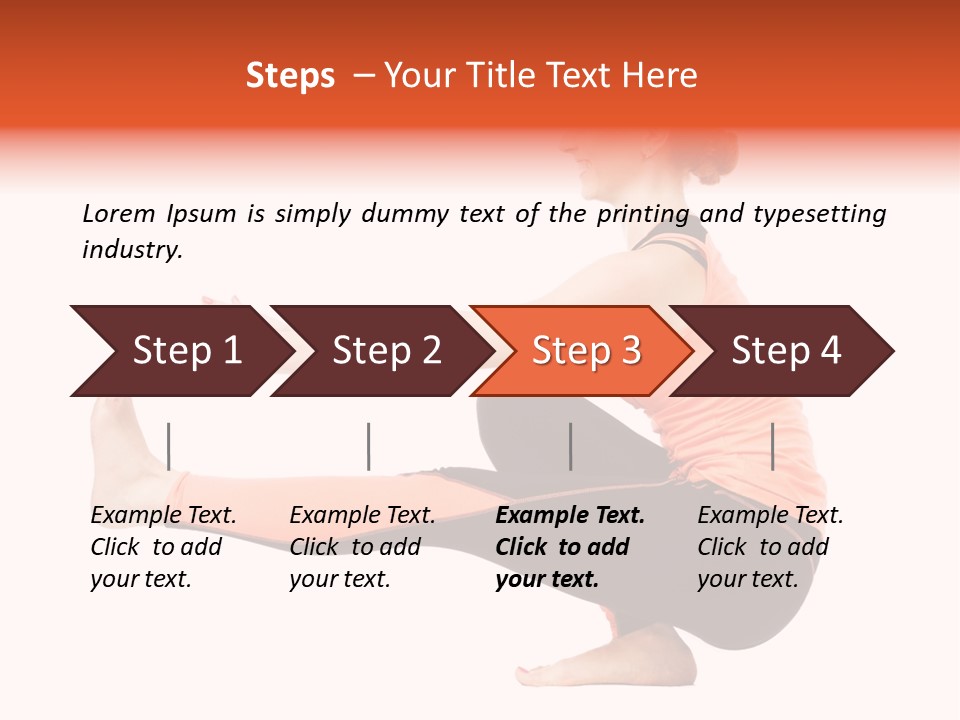 Icon Girl Decor PowerPoint Template