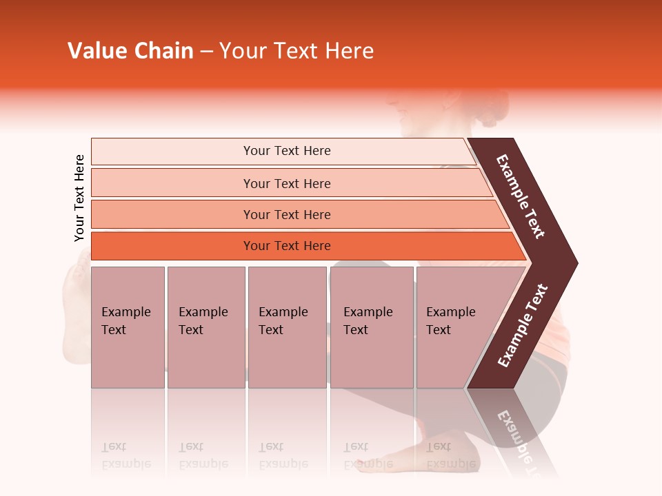 Icon Girl Decor PowerPoint Template