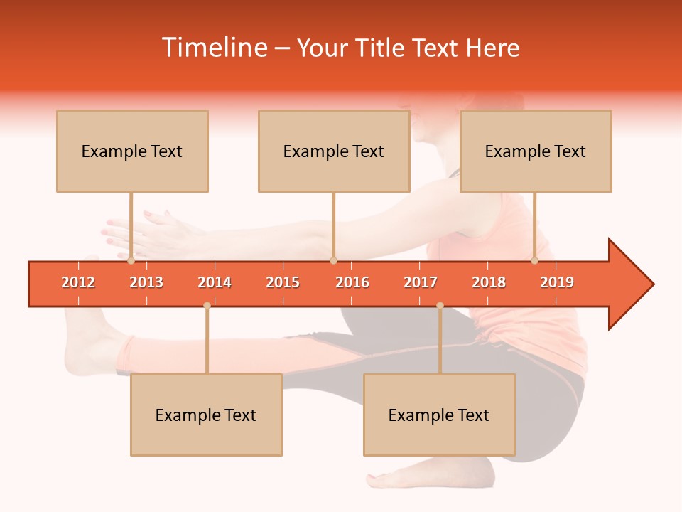 Icon Girl Decor PowerPoint Template