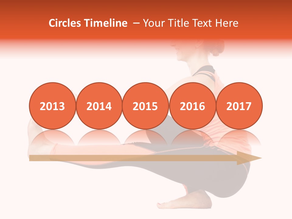 Icon Girl Decor PowerPoint Template