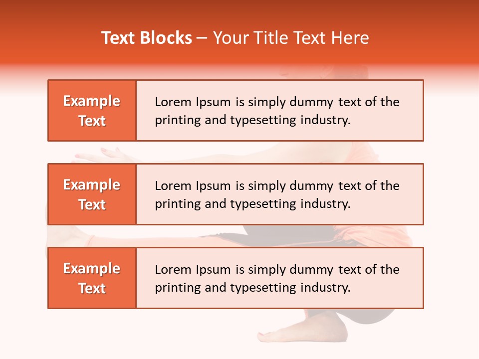 Icon Girl Decor PowerPoint Template