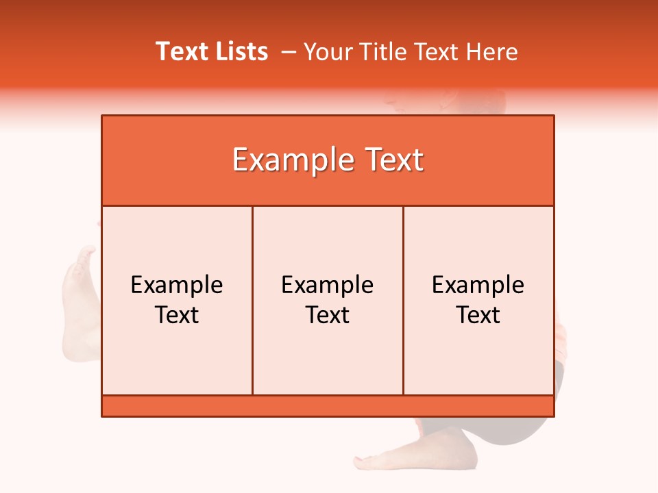 Icon Girl Decor PowerPoint Template
