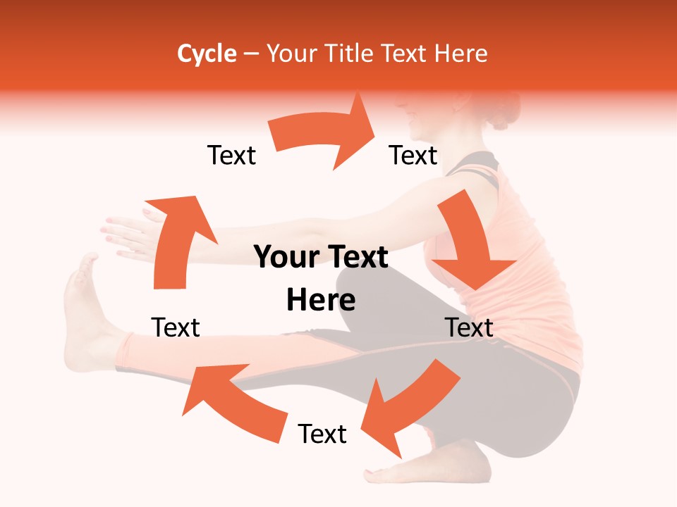 Icon Girl Decor PowerPoint Template