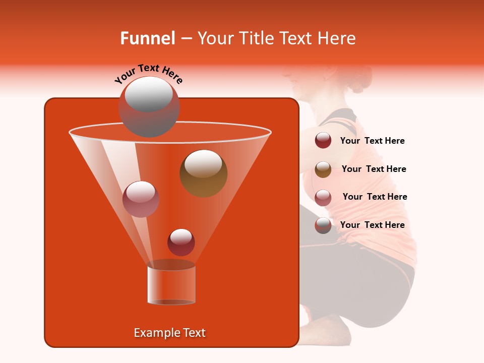 Icon Girl Decor PowerPoint Template