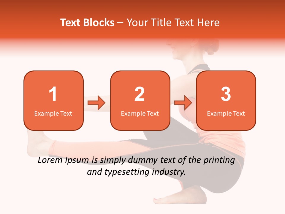 Icon Girl Decor PowerPoint Template