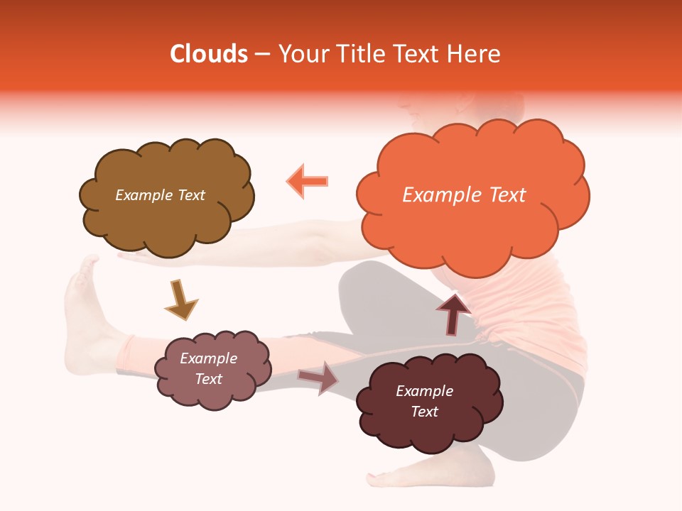 Icon Girl Decor PowerPoint Template