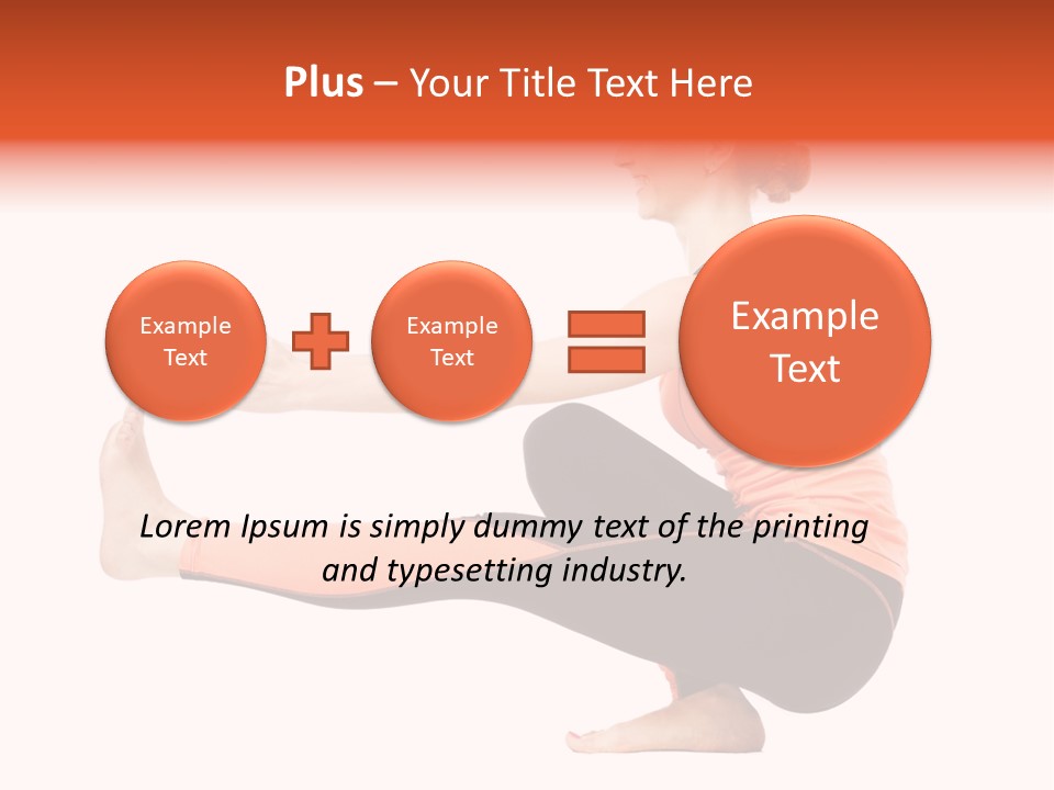 Icon Girl Decor PowerPoint Template