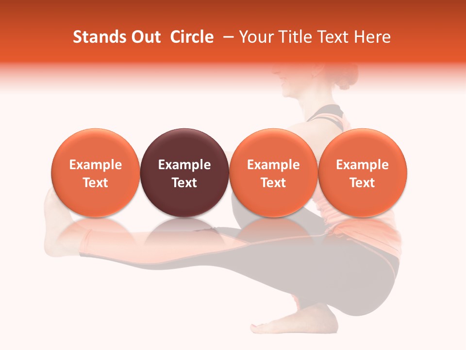 Icon Girl Decor PowerPoint Template