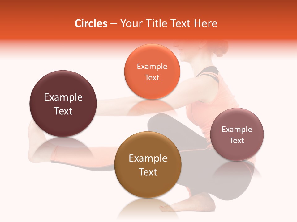 Icon Girl Decor PowerPoint Template