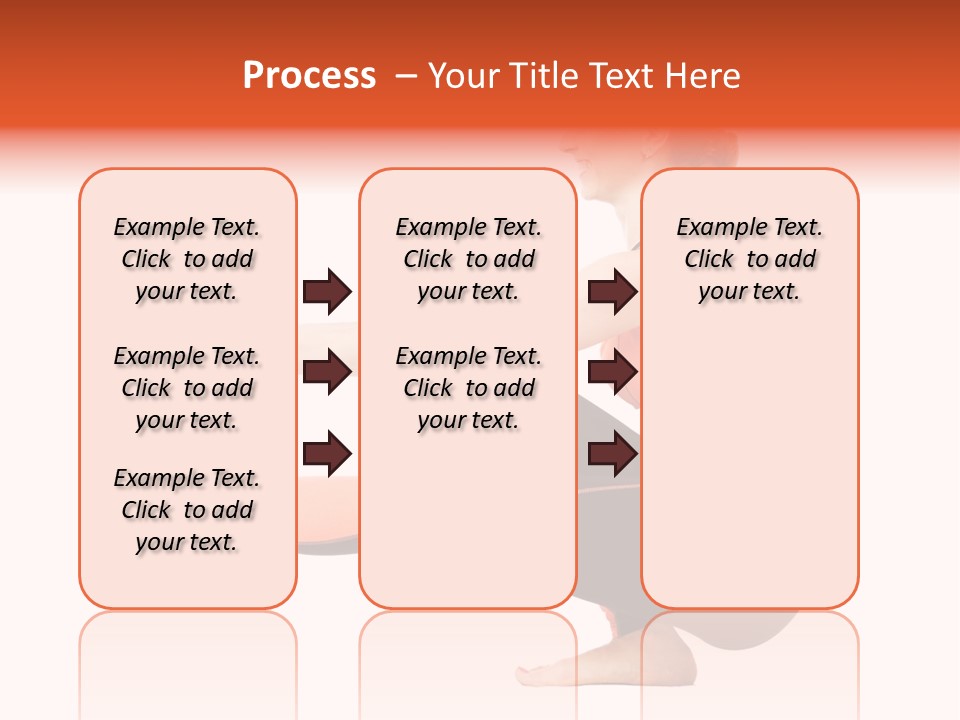 Icon Girl Decor PowerPoint Template