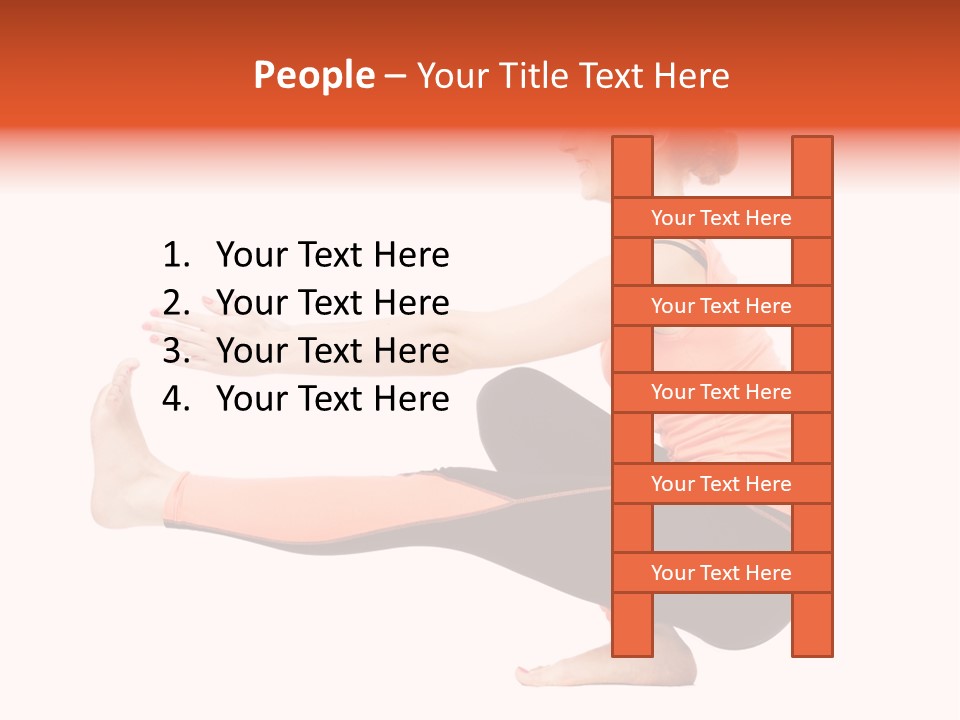 Icon Girl Decor PowerPoint Template