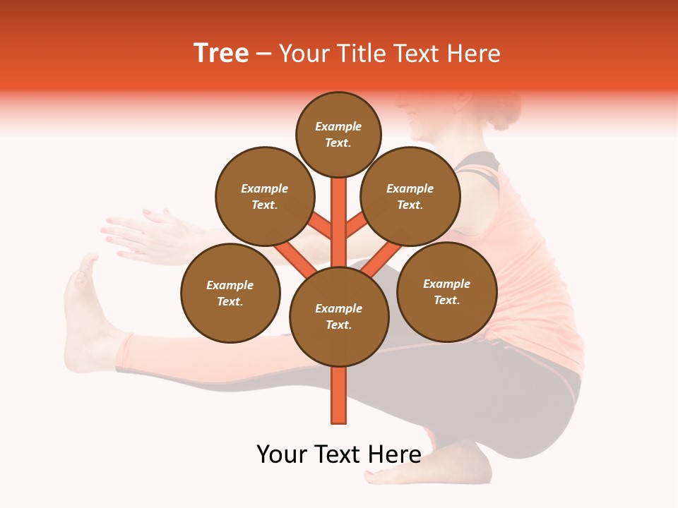 Icon Girl Decor PowerPoint Template