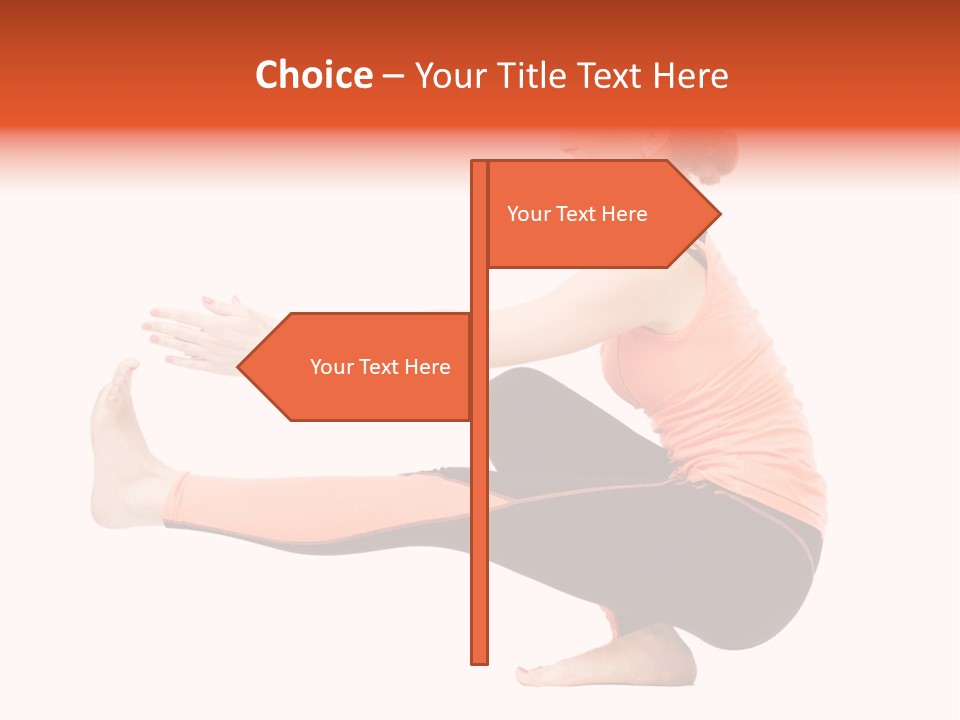 Icon Girl Decor PowerPoint Template