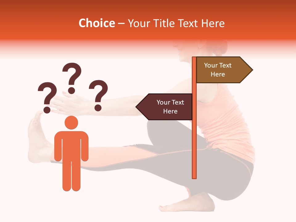 Icon Girl Decor PowerPoint Template