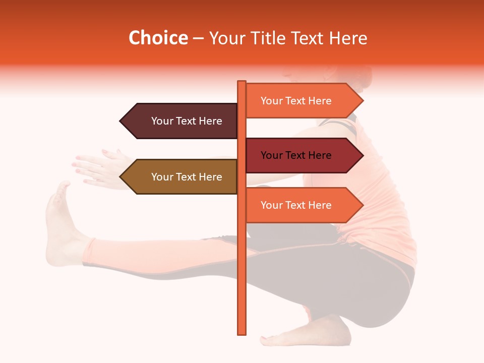 Icon Girl Decor PowerPoint Template