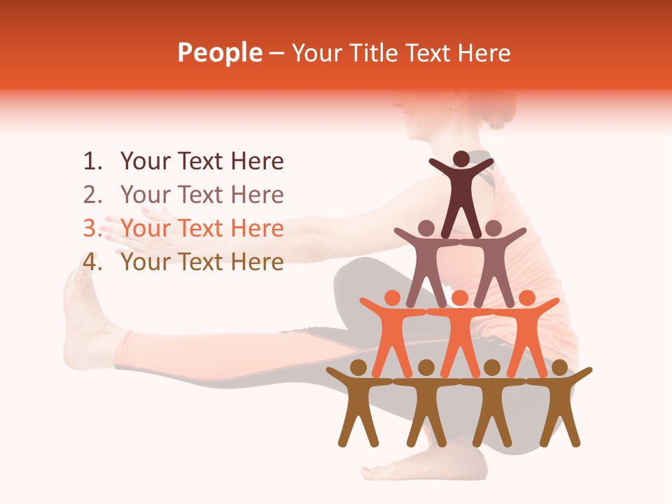 Icon Girl Decor PowerPoint Template