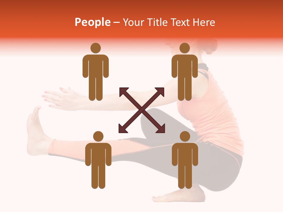 Icon Girl Decor PowerPoint Template