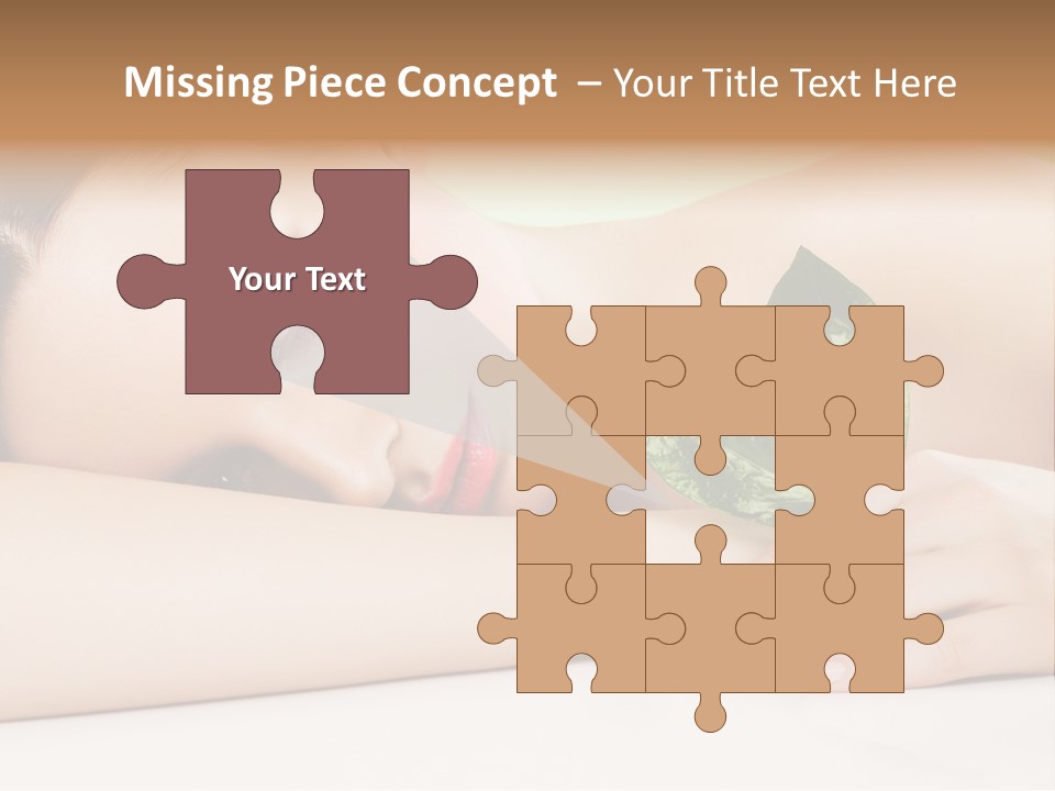 Flower Postage Seamless PowerPoint Template