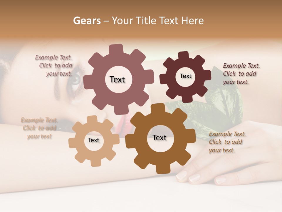 Flower Postage Seamless PowerPoint Template