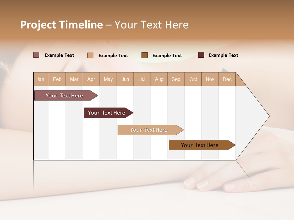 Flower Postage Seamless PowerPoint Template