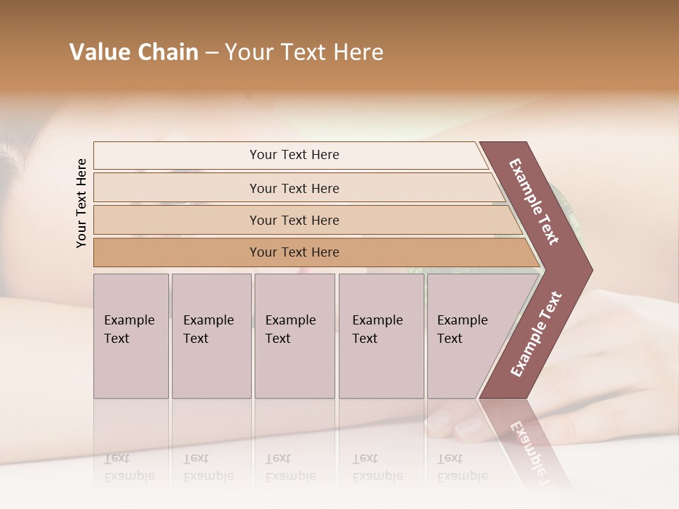 Flower Postage Seamless PowerPoint Template