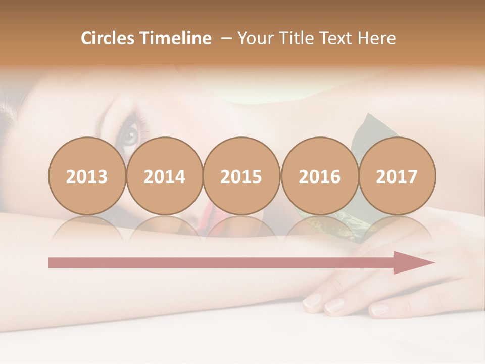 Flower Postage Seamless PowerPoint Template