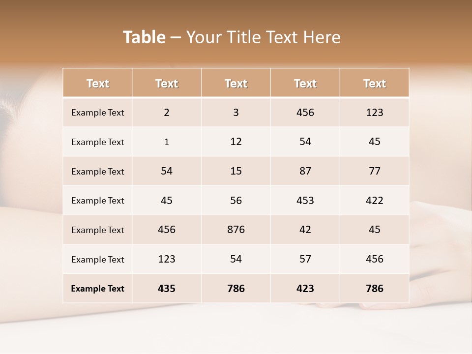 Flower Postage Seamless PowerPoint Template