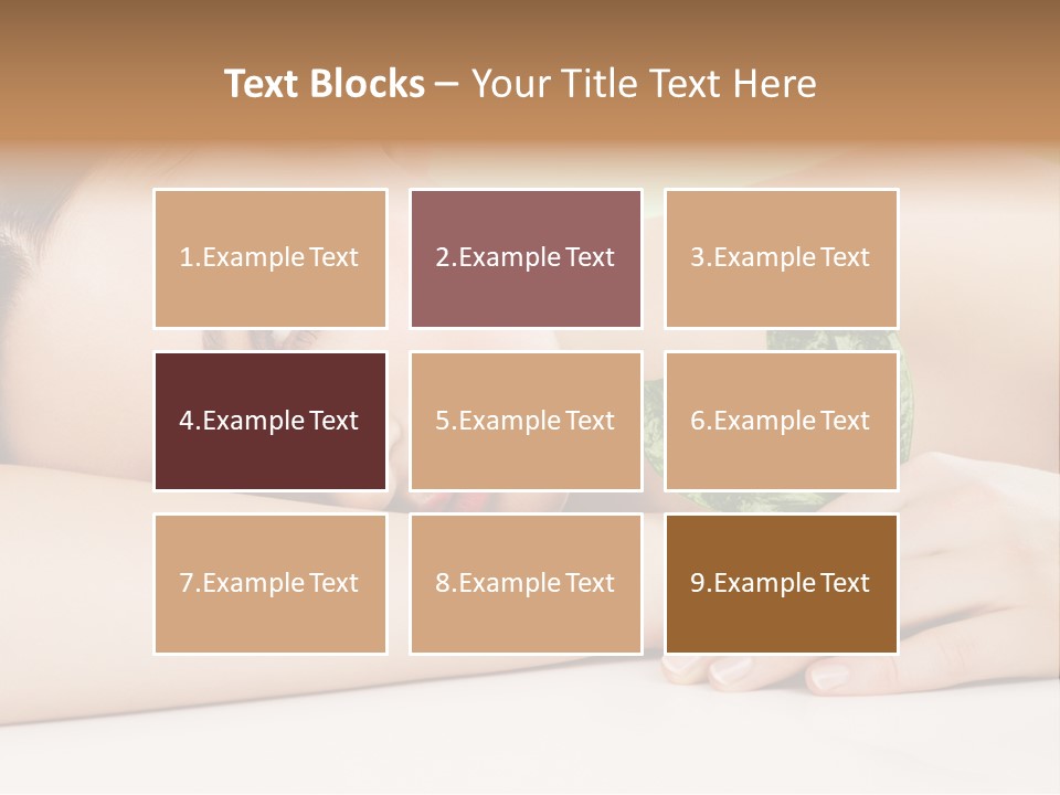 Flower Postage Seamless PowerPoint Template