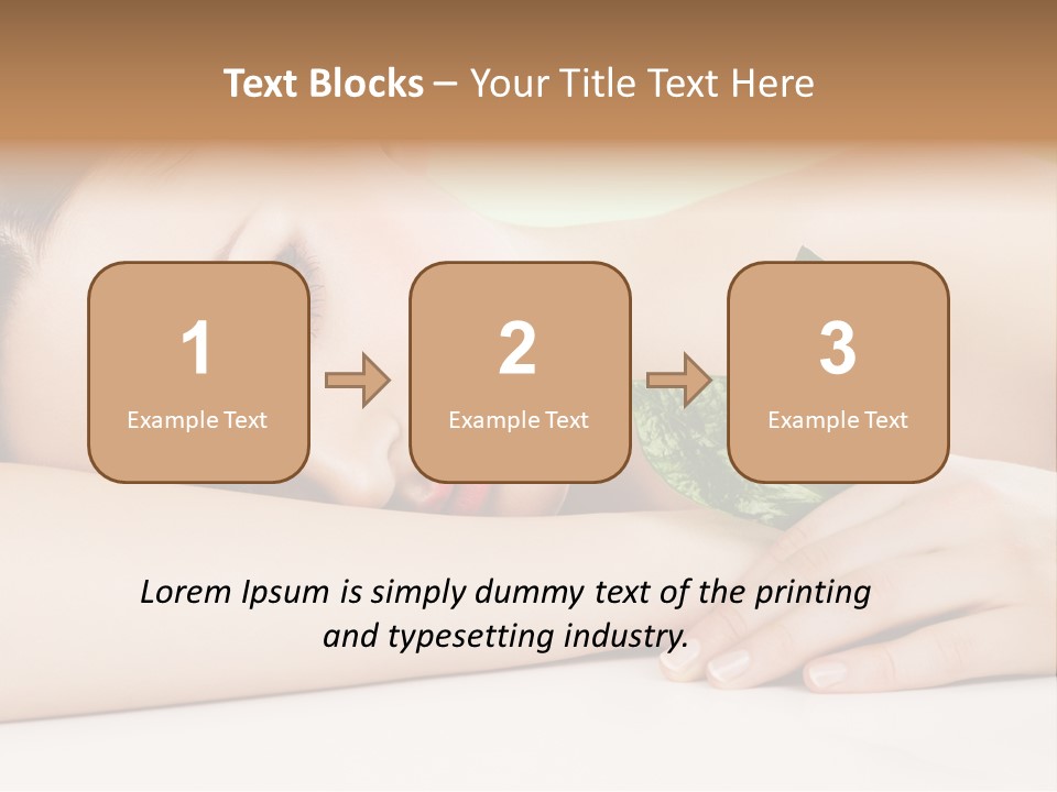 Flower Postage Seamless PowerPoint Template