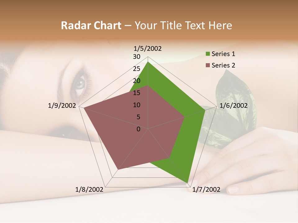 Flower Postage Seamless PowerPoint Template