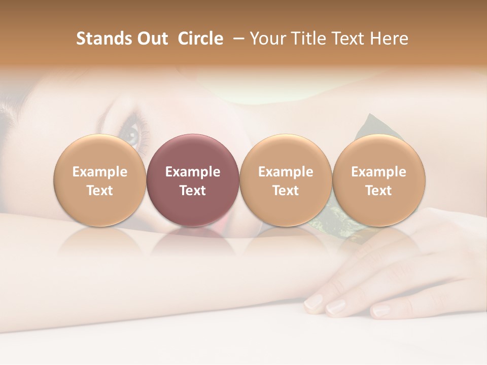 Flower Postage Seamless PowerPoint Template