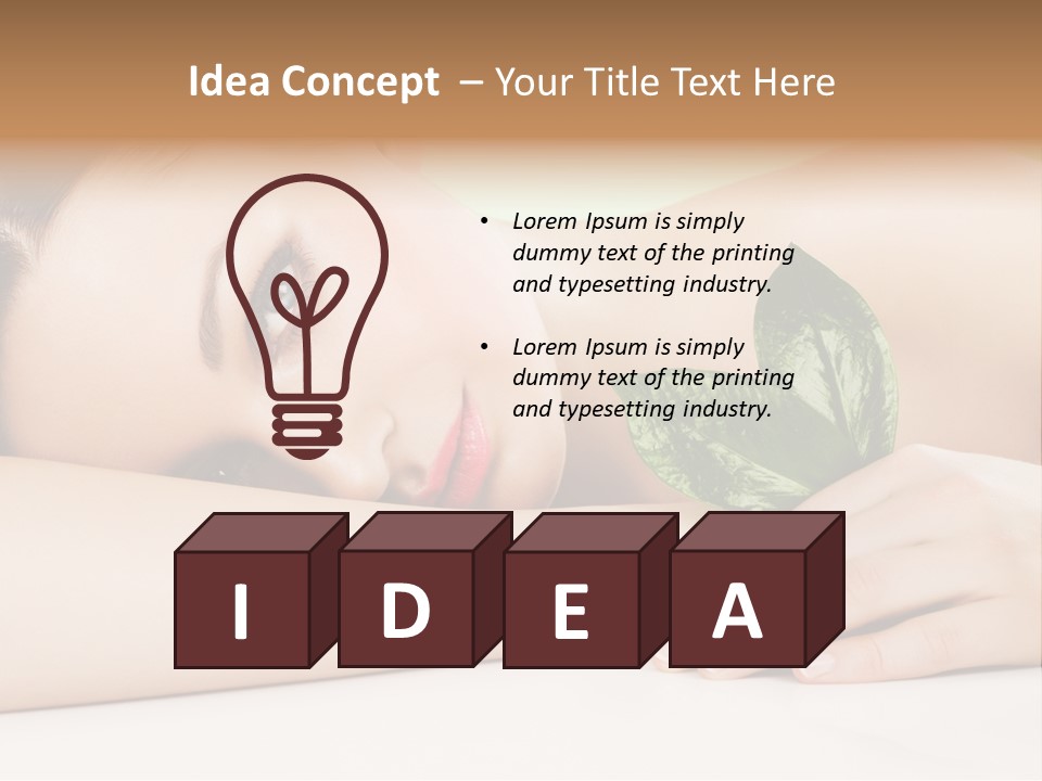 Flower Postage Seamless PowerPoint Template