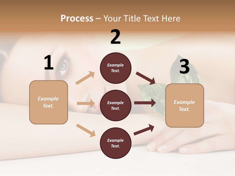 Flower Postage Seamless PowerPoint Template