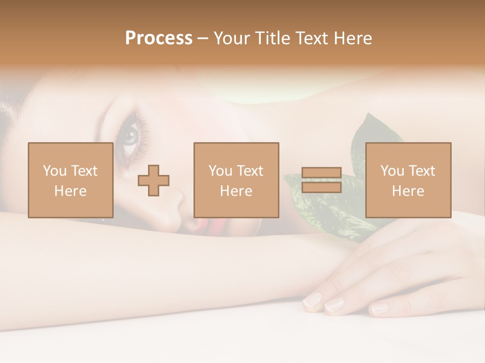 Flower Postage Seamless PowerPoint Template