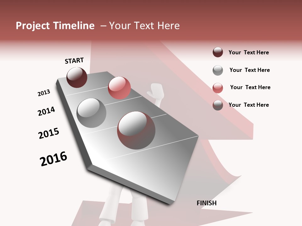 Design Happy Candle PowerPoint Template