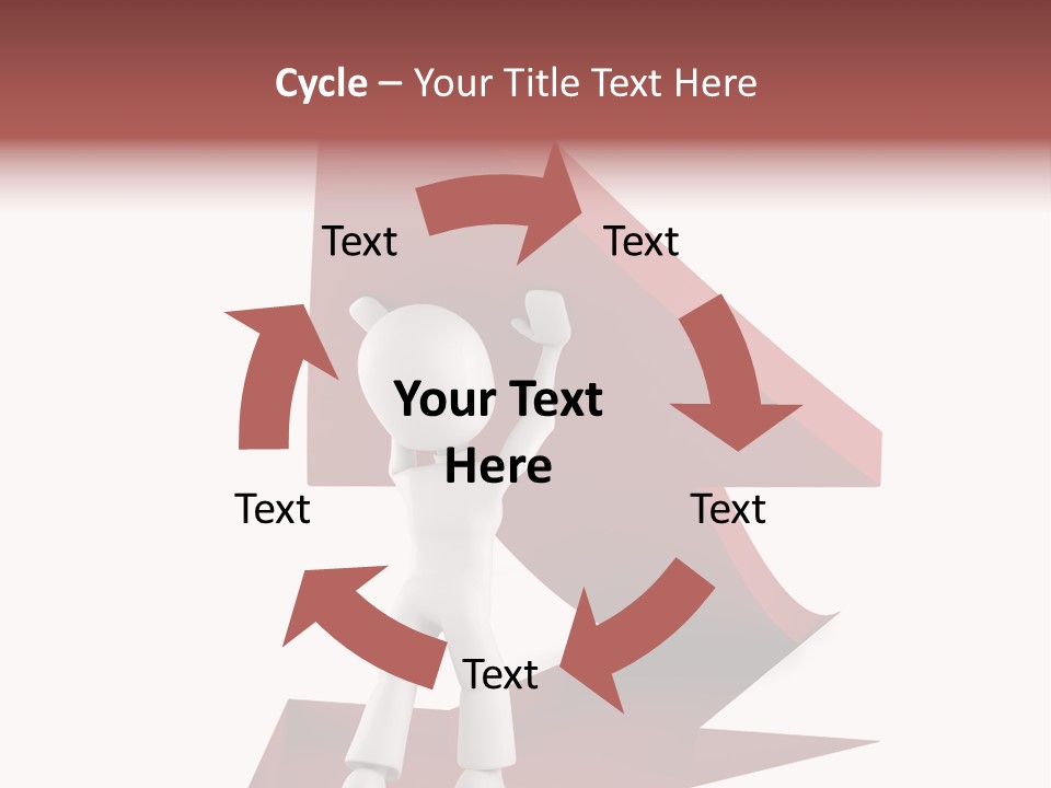 Design Happy Candle PowerPoint Template