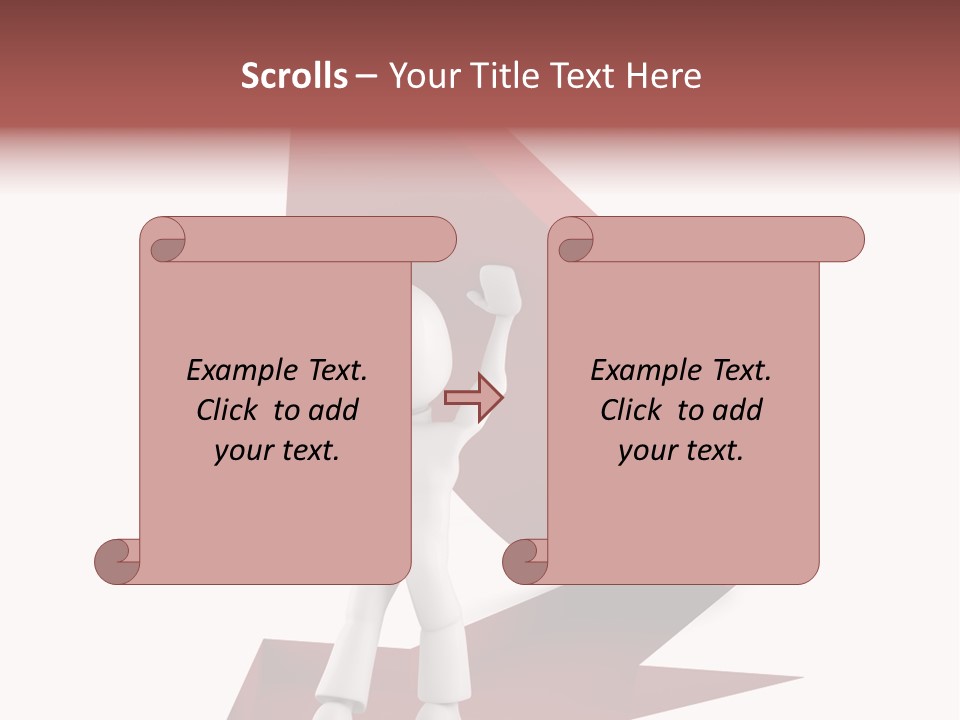 Design Happy Candle PowerPoint Template