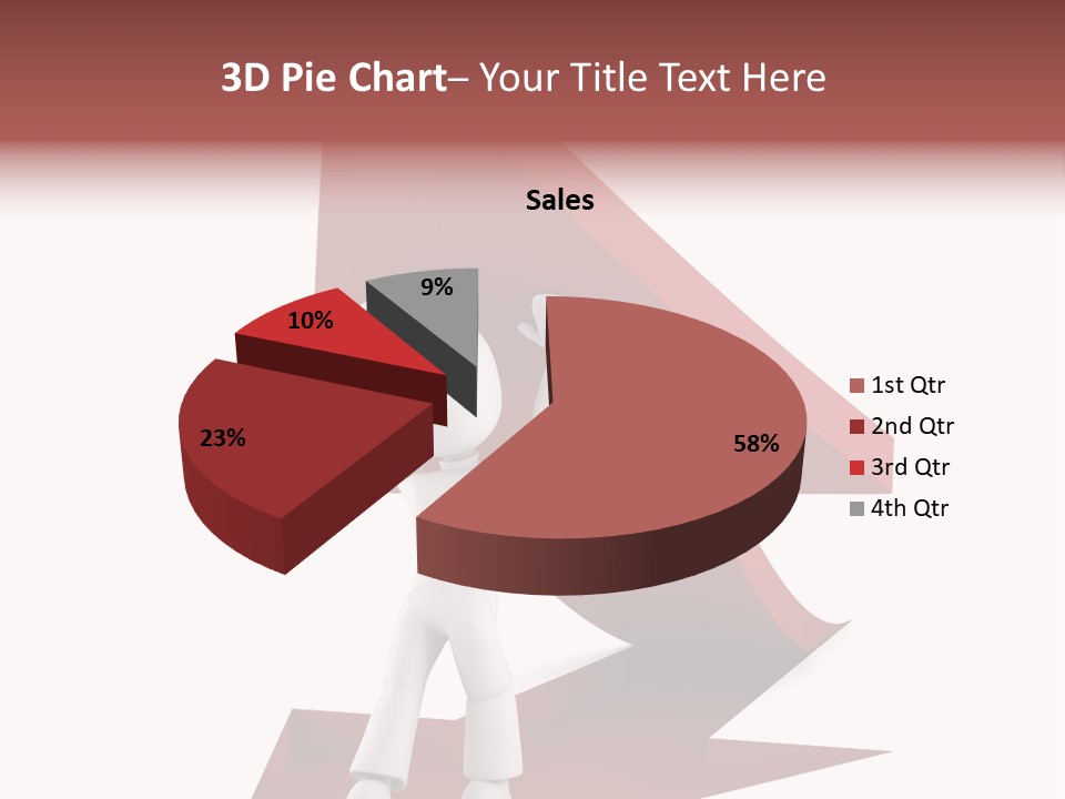 Design Happy Candle PowerPoint Template